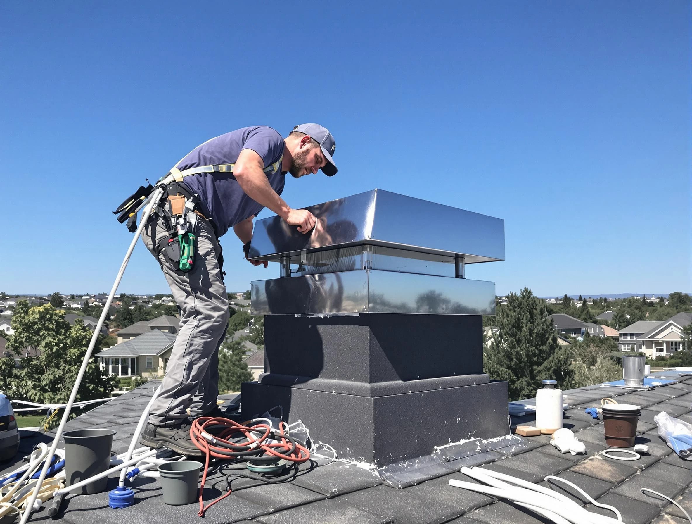 Chimney Cap Services service in Sandston, VA